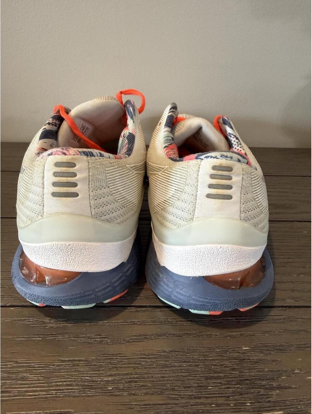 ASICS Women's Multi and White Trainer - Picture 4 of 6